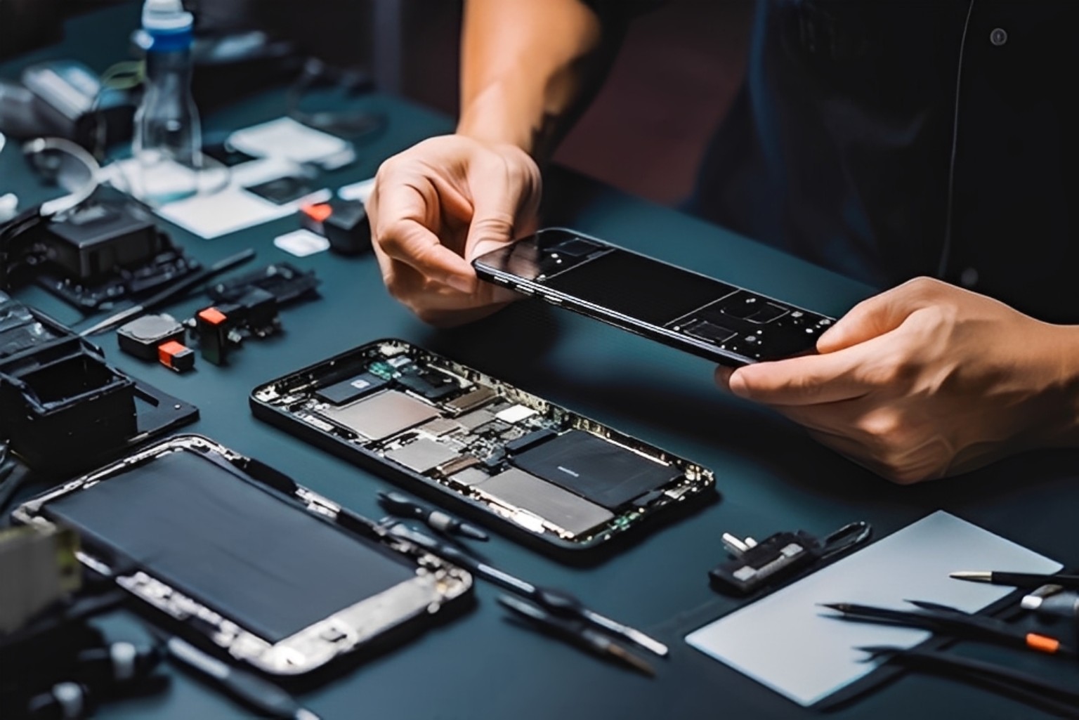 Professional mobile repair work